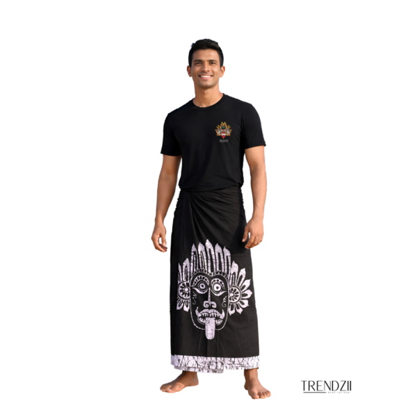 Heritage Mask Sarong Black Kit